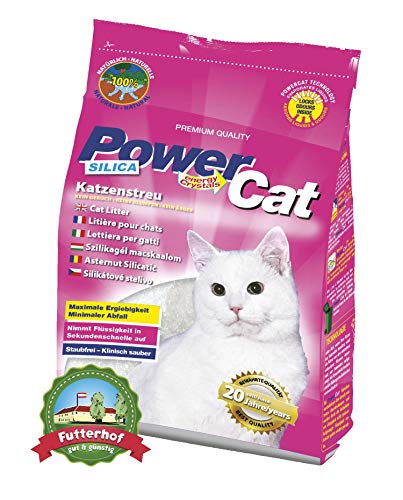 PowerCAT 9120004635082 Silica Katzenstreu 25.2 kg von PowerCAT