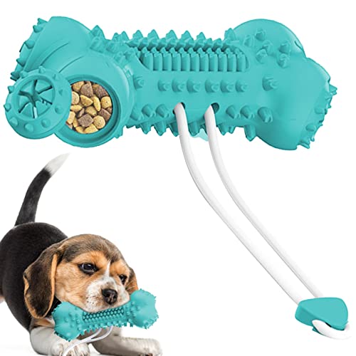 Pratvider Kauspielzeug für Welpen zum Zahnen | TPR Voice Kauspielzeug für Hunde mit Knochenform - Hund mittlerer Rasse, Hundespielzeug, Robustes, langlebiges Hundespielzeug mit Naturkautschuk von Pratvider
