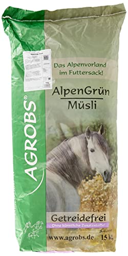 Agrobs Alpengrün Müsli, 1er Pack (1 x 15000 g) von Agrobs