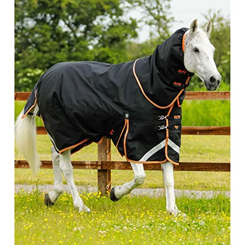 Premier Equine Outdoor-Decke für Pferde mit Nackenrolle Titan 300 g von Premier Equine