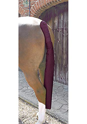 Premier Equine Schweifschutz Padded Horse Tail Guard with Tail Bag Burgundy One Size von Premier Equine