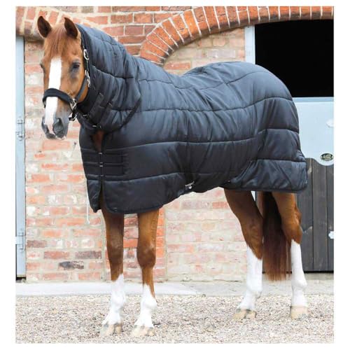 Premier Equine Unterdecke für Pferde mit Halsabdeckung 100 g von Premier Equine