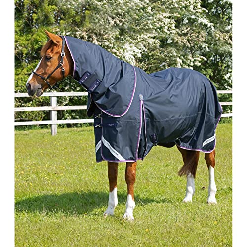 wasserdichte Outdoor-Decke für Pferde mit Halsabdeckung Premier Equine Buster 70 g von Premier Equine