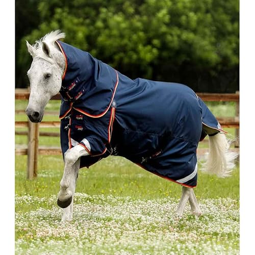 wasserdichte Outdoor-Decke für Pferde mit Halsabdeckung Premier Equine Buster 0 g von Premier Equine