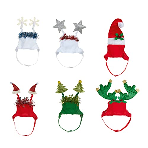 Premier Weihnachts-Haarband für Haustiere, verschiedene Designs, zufällig ausgewählt von Premier