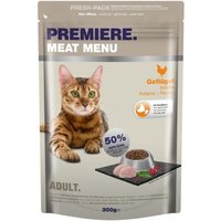 PREMIERE Meat Menu Trockenfutter Katze Adult Geflügel 300 g von Premiere
