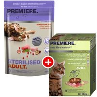 PREMIERE Adult Sterilised Mischfütterungs-Set von Premiere