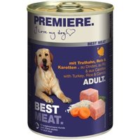 PREMIERE Best Meat Adult Truthahn und Gemüse 6x400 g von Premiere
