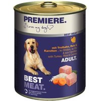 PREMIERE Best Meat Adult Truthahn & Gemüse 6x800 g von Premiere