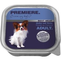PREMIERE Best Meat Trockenfutter Hund Adult Ente und Huhn 32x100 g von Premiere