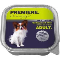 PREMIERE Best Meat Adult Geflügel & Wild 16x100 g von Premiere