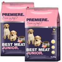 PREMIERE Best Meat Junior Huhn 2x12,5 kg von Premiere