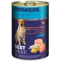 PREMIERE Best Meat Light Geflügel und Reis 24x400 g von Premiere