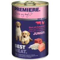 PREMIERE Best Meat Nassfutter Hund, Junior, Huhn und Rind 6x400 g PREMIERE Best Meat Nassfutter Hund, Junior, Huhn und Rind 6x400 g von Premiere