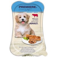 PREMIERE Chunky Menu Nassfutter Hund Adult, Rind pur 15x175 g von Premiere