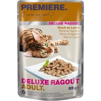 PREMIERE Deluxe Ragout Adult Reich an Lamm 44x85 g von Premiere