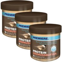 PREMIERE Erdnussbutter 3x250g Protein von Premiere