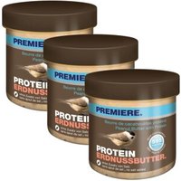 PREMIERE Erdnussbutter Protein 3x250 g von Premiere