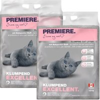 PREMIERE Excellent Klumpstreu, Babypuder-Duft 2x12 kg von Premiere