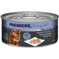 PREMIERE Fine Filets Naturell Bonito-Thunfisch 12x80 g von Premiere