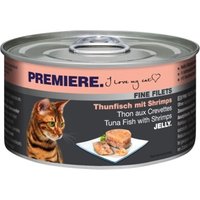PREMIERE Fine Filets Thunfisch mit Shrimps 24x100 g von Premiere