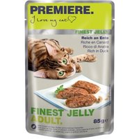 PREMIERE Finest Jelly Adult Ente 22x85 g von Premiere