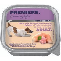 PREMIERE Finest Meat Adult 10x150g Huhn mit Schinken von Premiere