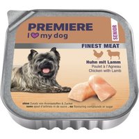 PREMIERE Finest Meat Nassfutter Hund, Senior, Huhn mit Lamm 10x150 g von Premiere