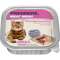 PREMIERE Meat Menu Adult Fleischkomposition 16x100 g von Premiere