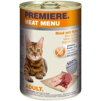 PREMIERE Meat Menu Adult Rind & Huhn 6x400 g von Premiere