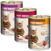 PREMIERE Meat Menu Adult Mixpaket 6x400g Mixpaket 1 PREMIERE Meat Menu Adult Mixpaket 6x400g Mixpaket 1 von Premiere