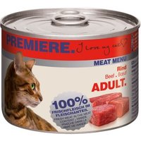 PREMIERE Meat Menu Adult Rind 24x200 g von Premiere