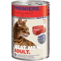 PREMIERE Meat Menu Adult Rind 24x400 g von Premiere