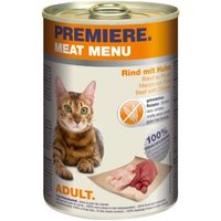 PREMIERE Meat Menu Adult Rind und Huhn 12x400 g von Premiere