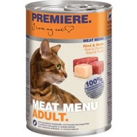 PREMIERE Meat Menu Adult Rind & Huhn 24x400 g von Premiere