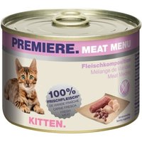 PREMIERE Meat Menu Kitten Fleischkomposition 6x200 g PREMIERE Meat Menu Kitten Fleischkomposition 6x200 g von Premiere