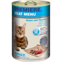 PREMIERE Meat Menu Nassfutter Katze Adult Thunfisch und Huhn 6x400 g PREMIERE Meat Menu Nassfutter Katze Adult Thunfisch und Huhn 6x400 g von Premiere