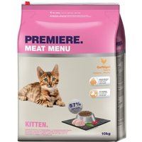 PREMIERE Meat Menu Trockenfutter Katze Kitten Geflügel 10 kg von Premiere