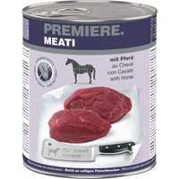 PREMIERE Meati Nassfutter Hund, Adult, Pferd 6x800 g von Premiere