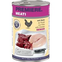 PREMIERE Meati Nassfutter Hund, Senior, Huhn 6x400 g von Premiere