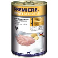 PREMIERE Meati Sensitive Nassfutter Hund, Adult, Huhn und Kartoffel 6x400 g von Premiere