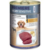 PREMIERE Meati Sensitive Nassfutter Hund, Adult, Pferd und Kartoffeln 12x400 g von Premiere