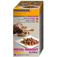 PREMIERE Multipack 8x100g Royal Ragout mit Geflügel und Huhn von Premiere