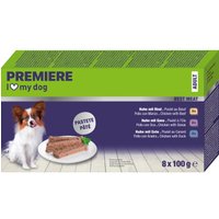 PREMIERE PREM Best Meat Hund Nassfutter Adult Multipack 8x100g PREMIERE PREM Best Meat Hund Nassfutter Adult Multipack 8x100g von Premiere