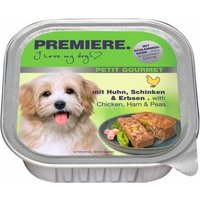 PREMIERE Petit Gourmet Schlemmerkern Huhn, Schinken & Erbsen 11x150 g von Premiere