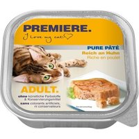PREMIERE Pure Paté Nassfutter Katze Adult Huhn 16x100 g PREMIERE Pure Paté Nassfutter Katze Adult Huhn 16x100 g von Premiere