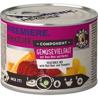 PREMIERE RAW KITCHEN Nassfutter Hund Adult Component, Gemüsevielfalt Obst und Gemüse 12x200 g PREMIERE RAW KITCHEN Nassfutter Hund Adult Component, Gemüsevielfalt Obst und Gemüse 12x200 g von Premiere