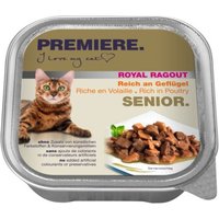 PREMIERE Royal Ragout Nassfutter Senior Reich an Geflügel 64x100 g PREMIERE Royal Ragout Nassfutter Senior Reich an Geflügel 64x100 g von Premiere