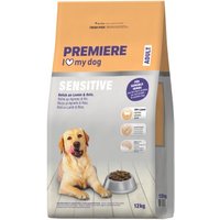 PREMIERE Sensitive Trockenfutter Hund Adult Reich an Lamm & Reis 12 kg von Premiere