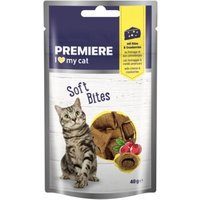 PREMIERE Soft Bites Käse & Cranberries 3x40 g von Premiere